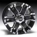 Wheel Range - Colour Series - FORCE - Gloss Black Machine Face