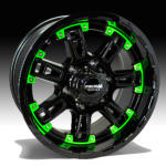 Wheel Range - MAVERICK - Full Gloss Black