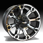 Wheel Range - JACKYL - Gloss Black Machine Face