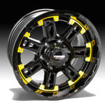 Wheel Range - MAVERICK - Full Gloss Black
