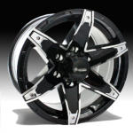 Wheel Range - TALON - Gloss Black Machine Face
