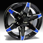 Wheel Range - TALON - Gloss Black Machine Face