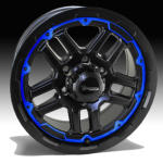 Wheel Range - TACTIC - Full Satin Black