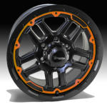 Wheel Range - TACTIC - Full Satin Black