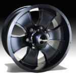 Wheel Range - ADRENALINE - Satin Black Full